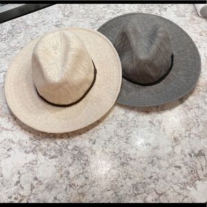 Staring at Stars Cream and Gray Hats